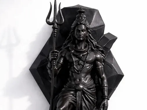 Mahadev (Lord Shiva) Wall Mount Sculpture – 20 cm