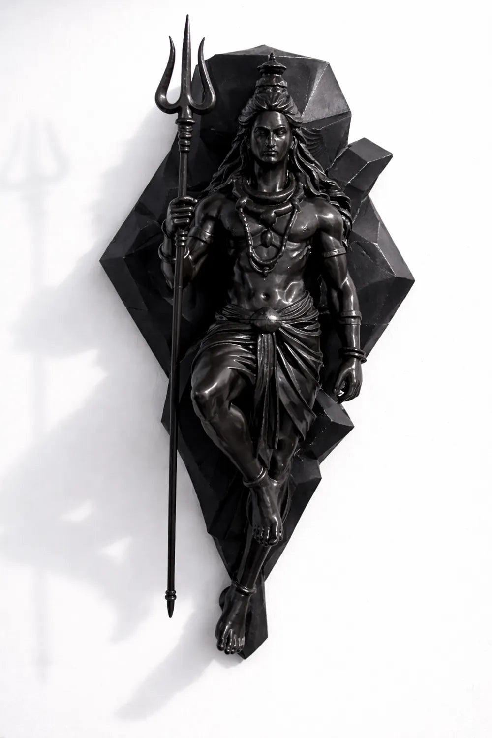 Mahadev (Lord Shiva) Wall Mount Sculpture – 20 cm