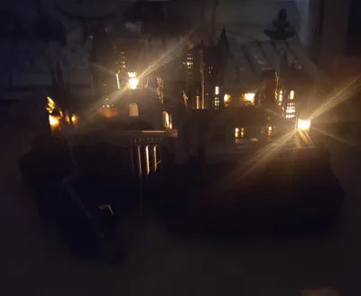 Hogwarts Kalesi Boyanabilir 3D Dekor – Kendin Boya Hobi ve Koleksiyon Modeli