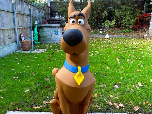 Gerçek Boyut Scooby-Doo 3D Model 1150mm | 29 Parts – 115 cm Scooby-Doo Dekoratif Figür