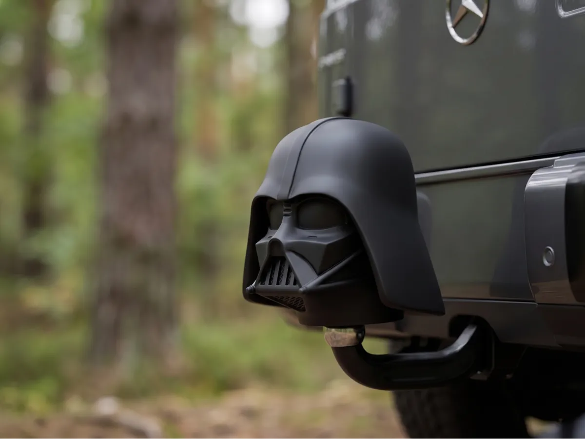 Darth Vader Çeki Demiri Topuzu Kapağı 50 mm | Star Wars Araç Aksesuarı