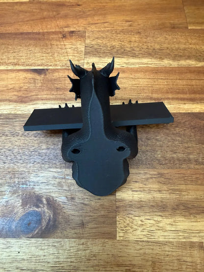 Dragon Wall Shelf – The Grimoire Guardian | Ejderha Temalı Duvar Rafı
