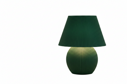 Mushroom Ribbed LED Masa Lambası – Modern İskandinav Tasarımlı Dekoratif LED Lamba