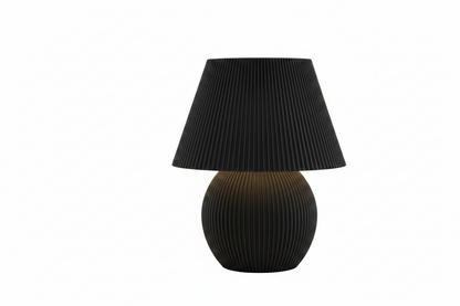 Mushroom Ribbed LED Masa Lambası – Modern İskandinav Tasarımlı Dekoratif LED Lamba