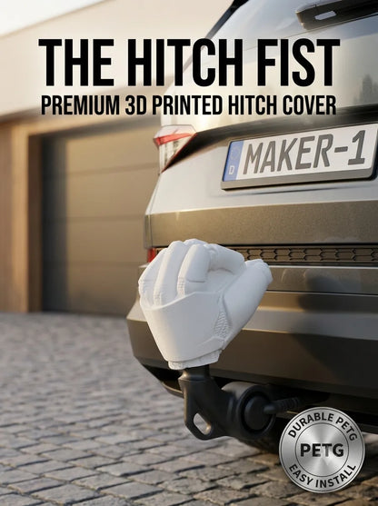The Hitch Fist – Premium Çeki Demiri Topuzu Kapağı | 50 mm Tow Hitch Cover