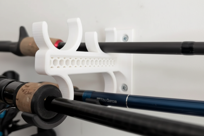 4'lü Olta Kamışı Duvar Askılığı – Fishing Rod Wall Hanger | Sağlam ve Düzenli Olta Saklama Standı