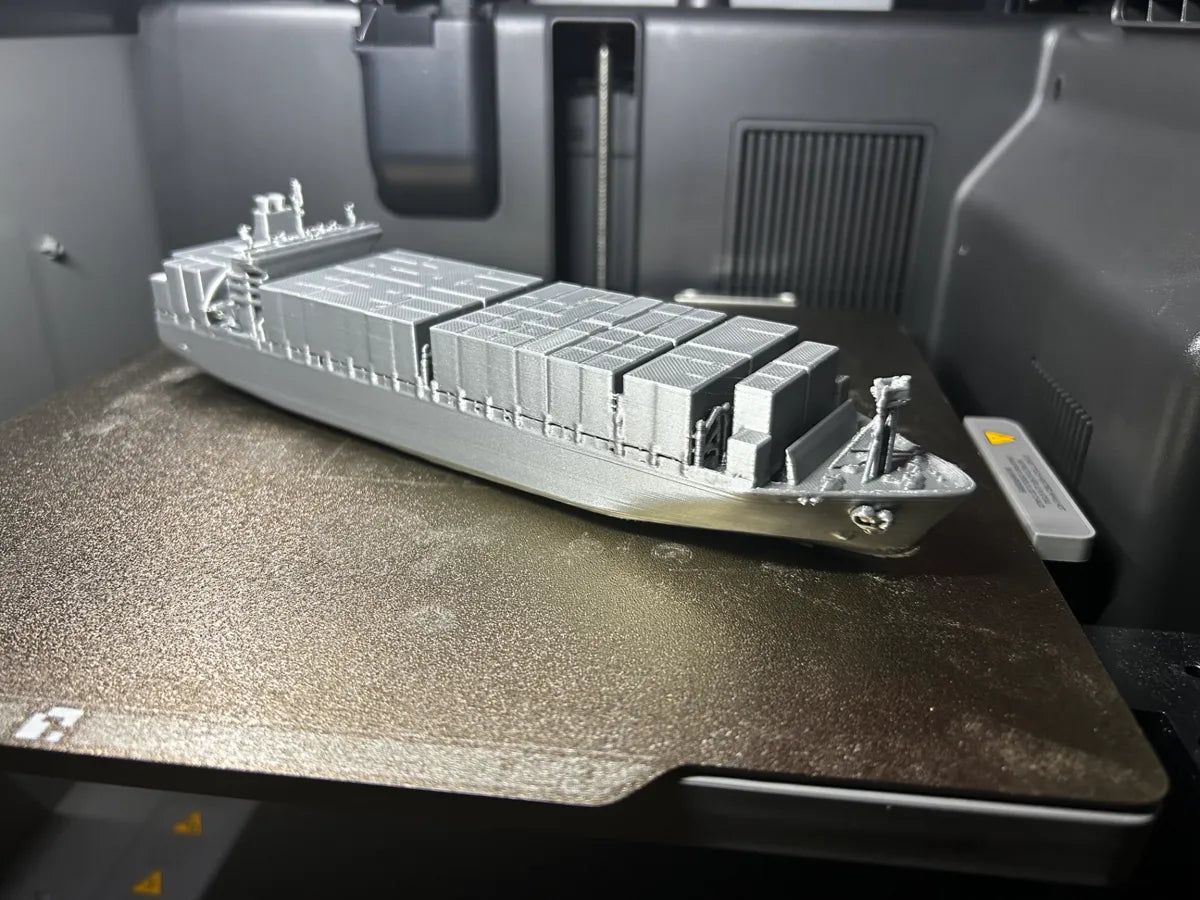 Konteyner Gemisi Maketi – 3D Baskı Dekoratif Gemi Modeli
