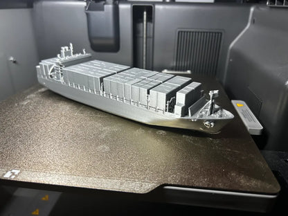 Konteyner Gemisi Maketi – 3D Baskı Dekoratif Gemi Modeli
