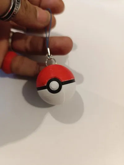 Pokemon Topu Anahtarlık – 3D Baskı Koleksiyon ve Anahtarlık Aksesuarı