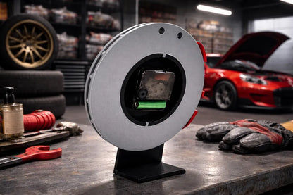 Disc Brake Clock – Disk Fren Tasarımlı Dekoratif Duvar Saati