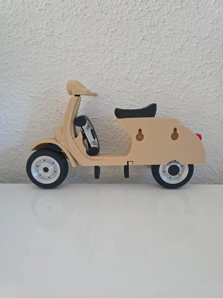 Vespa Anahtar Askılığı – Klasik Scooter Tasarımlı Duvar Dekoru