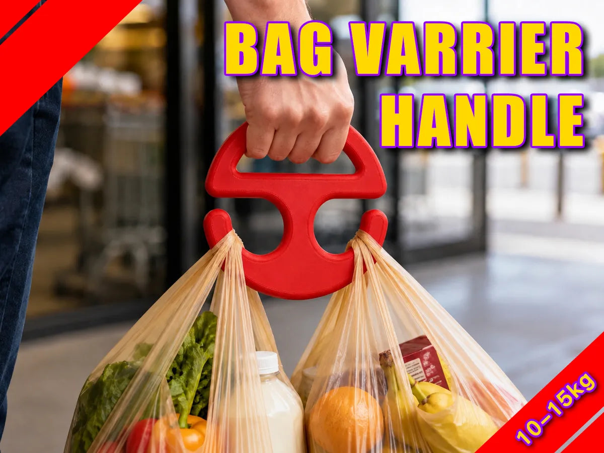 Ergonomik Alışveriş Poşeti Taşıma Aparatı