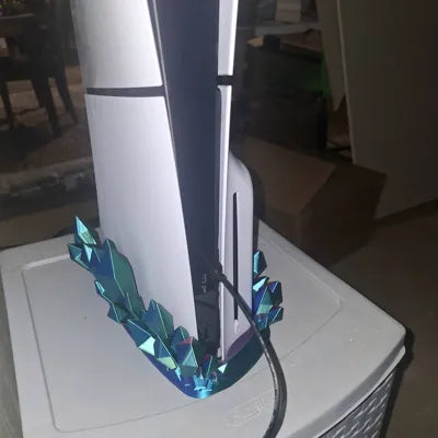 PS5 Slim Stand – PlayStation 5 Slim Dikey Konsol Standı | Modern ve Güvenli Konsol Ayağı