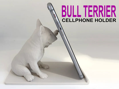 Bull Terrier Telefon ve Tablet Standı
