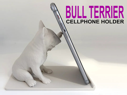 Bull Terrier Telefon ve Tablet Standı