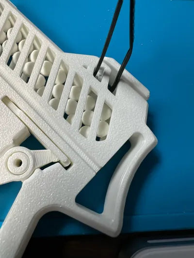 Şerit Beslemeli Oyuncak Fırlatıcı Mekanizma Kiti | 3D Baskı STEM ve Maker Projesi