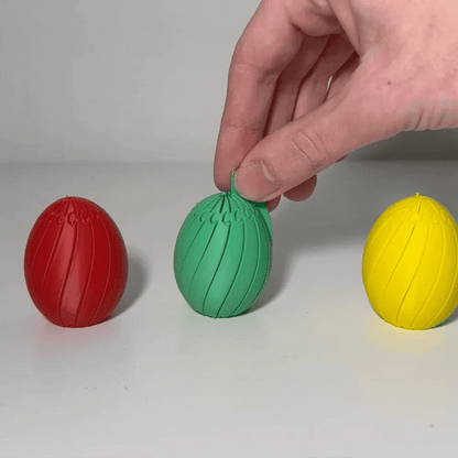 3D Baskı Gizli Mekanizmalı Fidget Yumurta | Hareketli Stres Giderici Masa Oyuncağı | EDC Fidget Oyuncak