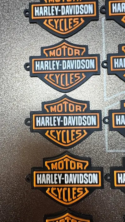 Motosiklet Marka Anahtarlığı – 3D Baskı Logo Anahtarlık Koleksiyonu