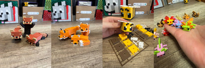 Minecraft Esintili Nautilus Figürü 3'lü set