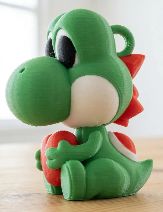 Yoshi Anahtarlık | Sevimli 3D Baskı Çanta ve Anahtar Aksesuarı