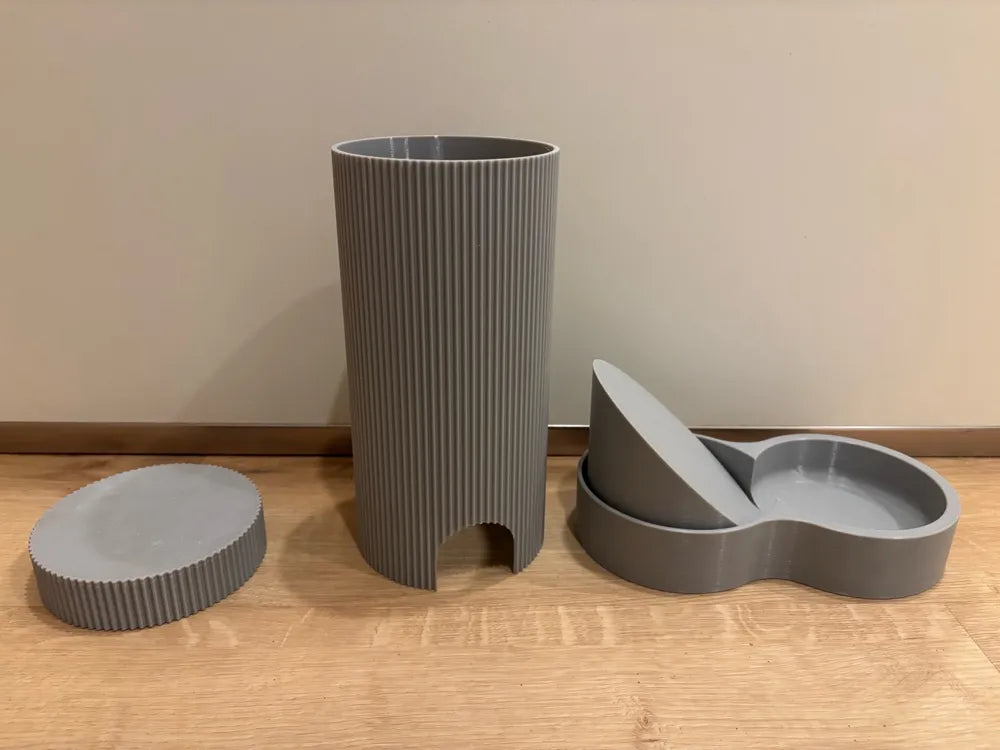 Otomatik Kuru Mama Dispenseri – Köpek ve Kedi İçin Modüler Mama Kabı