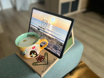 Koltuk Kolçağı Kitap ve Tablet Tutucu Tepsi