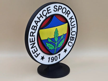 Fenerbahçe İstanbul Masaüstü Dekoru – 3D Baskı Taraftar Objesi