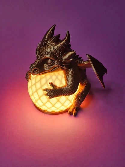 Dragon Night Light – Cozy Bedside Lamp | Ejderha Gece Lambası