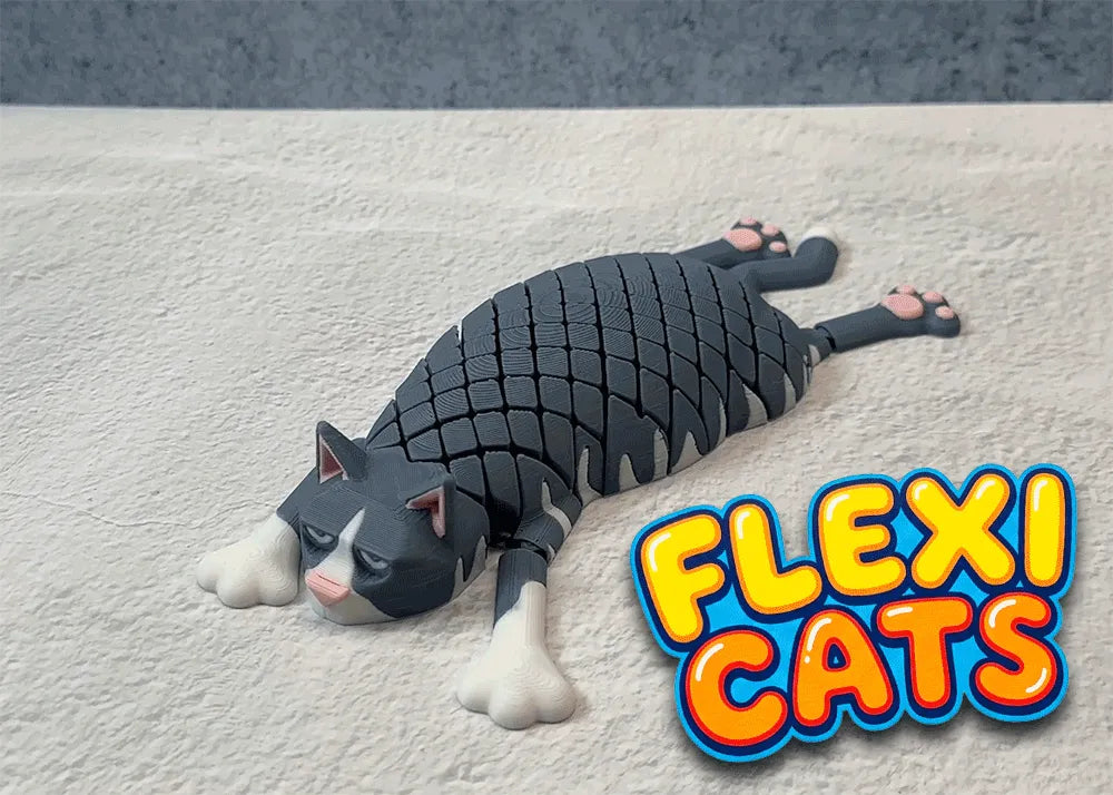 Flexi Cat Desk Pet – Esnek Kedi Masaüstü Figürü