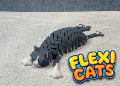 Flexi Cat Desk Pet – Esnek Kedi Masaüstü Figürü