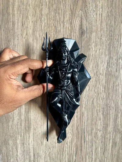Mahadev (Lord Shiva) Wall Mount Sculpture – 20 cm