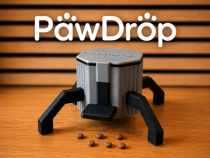 PawDrop – Interactive Pet Feeder | Etkileşimli Evcil Hayvan Mama Dispenseri