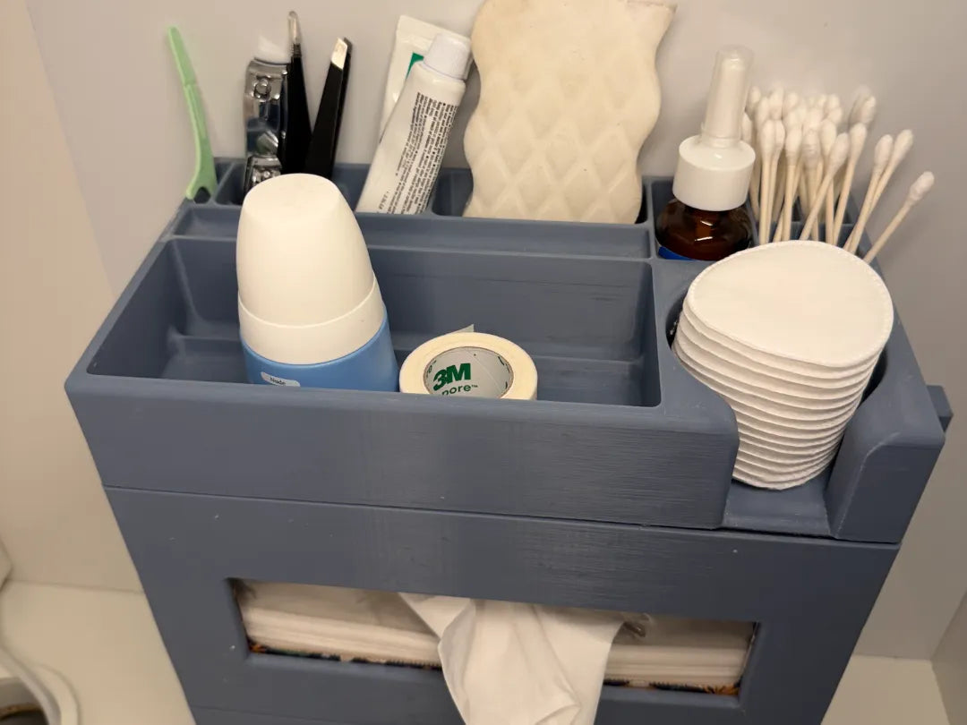 Banyo Organizer Kulesi – Çok Amaçlı Masaüstü ve Lavabo Düzenleyici - Full Set