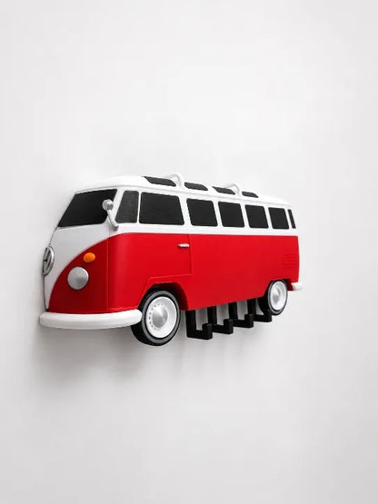 Volkswagen Combi Anahtarlık – Retro Minibüs Temalı 3D Baskı Anahtarlık