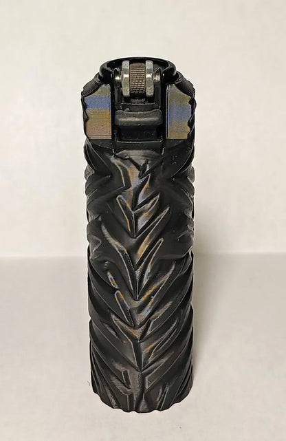 Kurt Temalı Çakmak Kılıfı – Wolf Lighter Case
