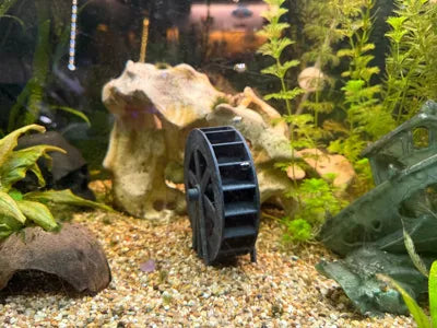 Hava Motorlu Akvaryum Su Çarkı | 3D Baskı Hareketli Akvaryum Dekoru