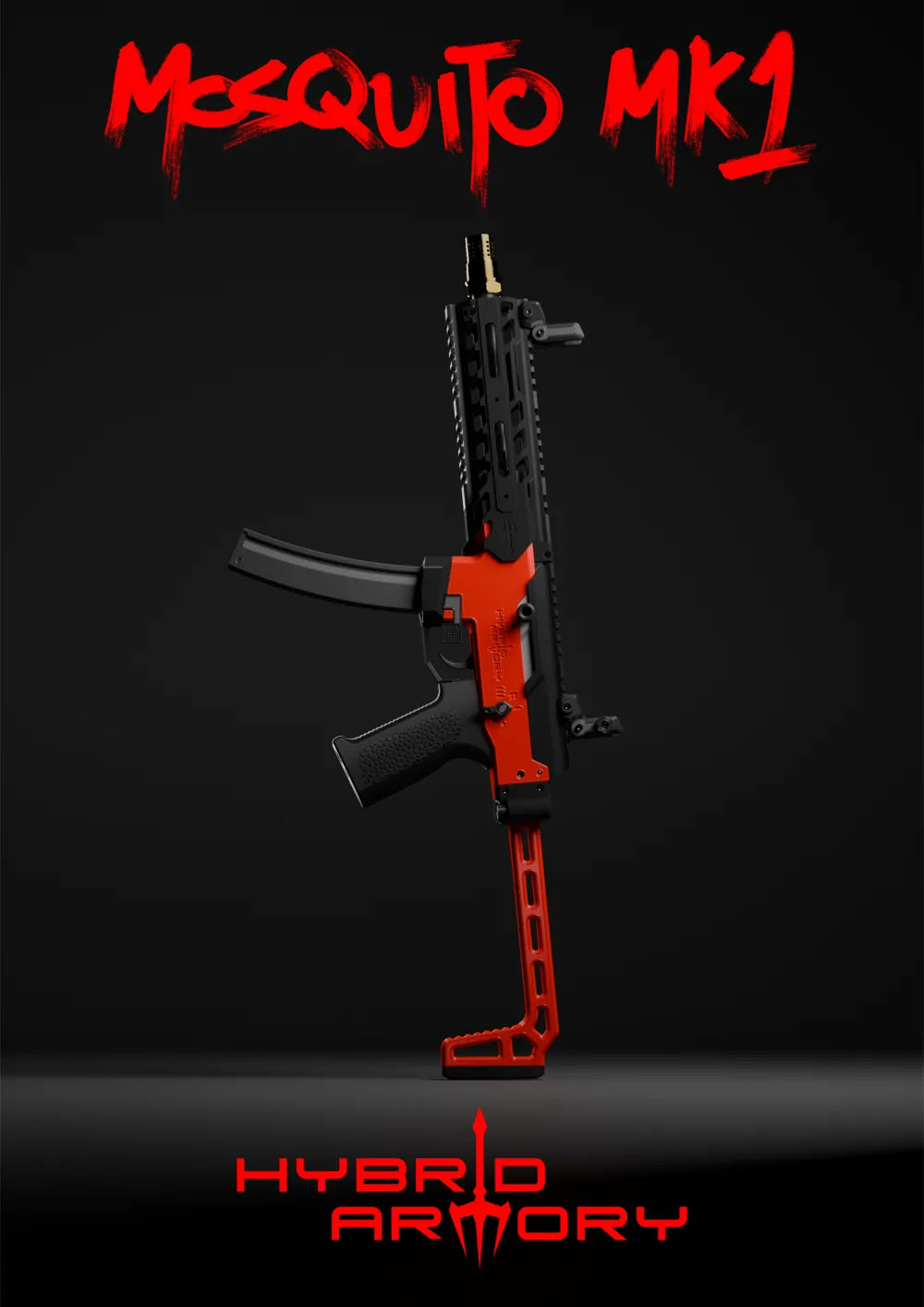 MOSQUITO MK1 Airsoft Gövde Kiti | 3D Baskı Hobi ve Koleksiyon Platformu