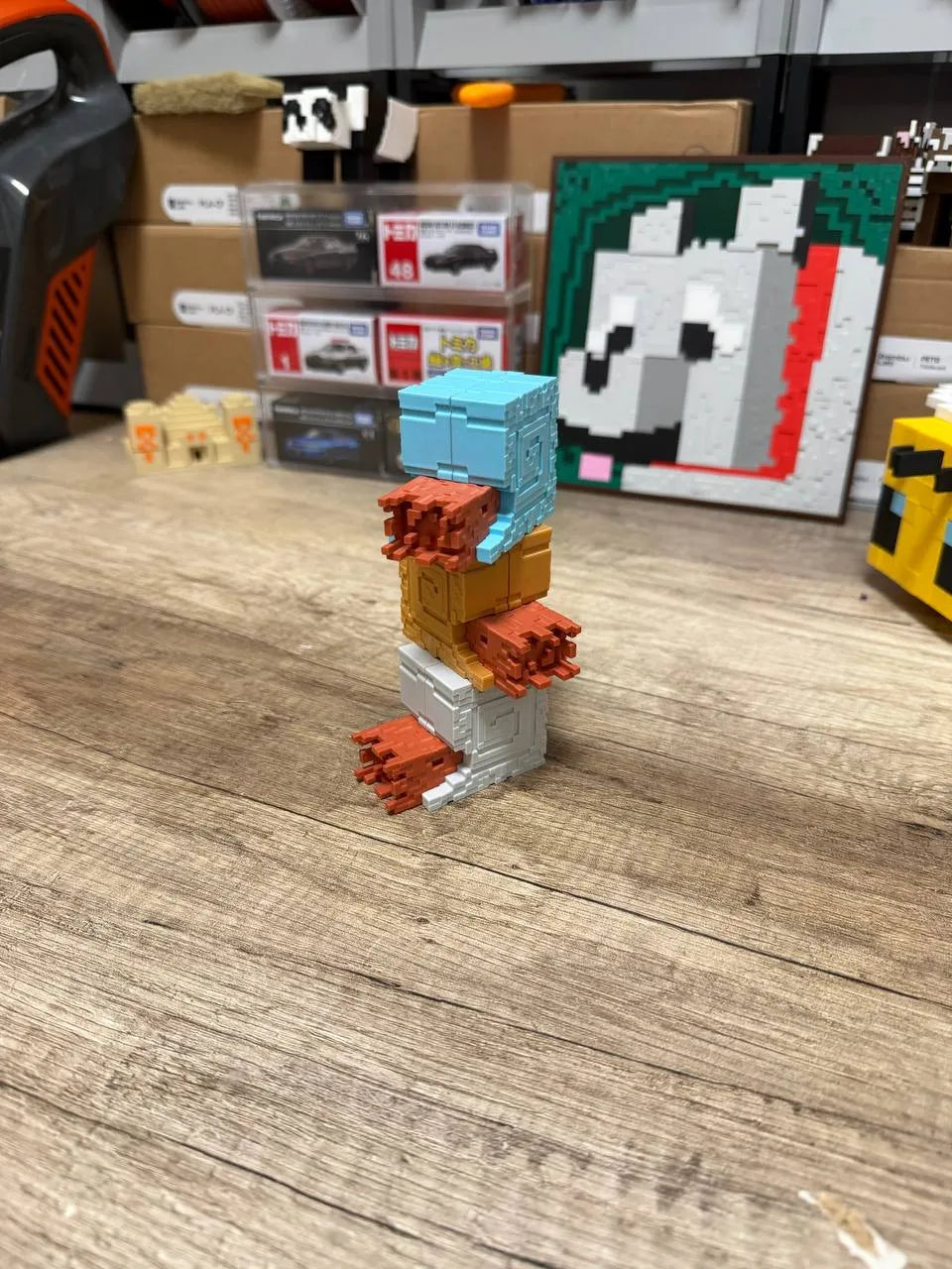 Minecraft Esintili Nautilus Figürü 3'lü set