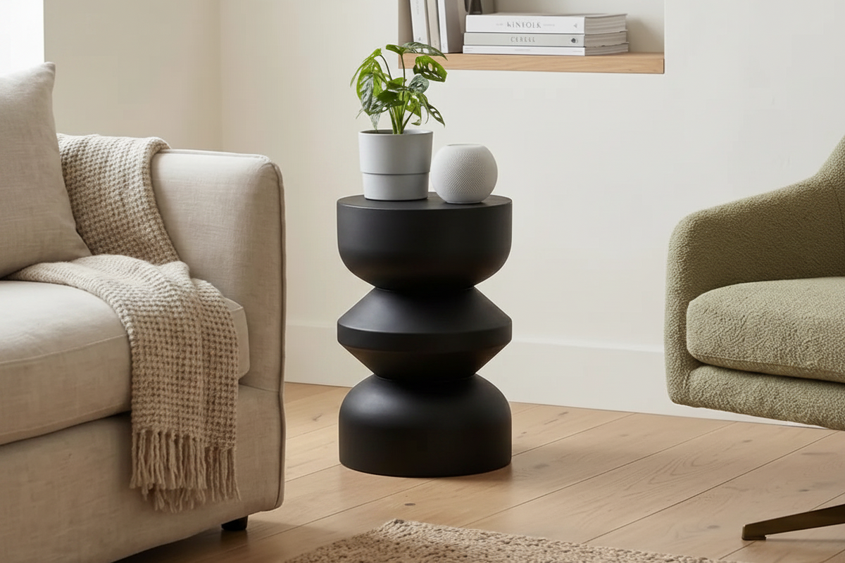 Modern Minimalist Yan Sehpa – Komodin ve Gece Sehpası