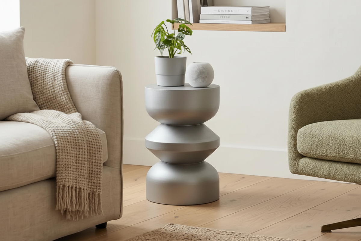 Modern Minimalist Yan Sehpa – Komodin ve Gece Sehpası