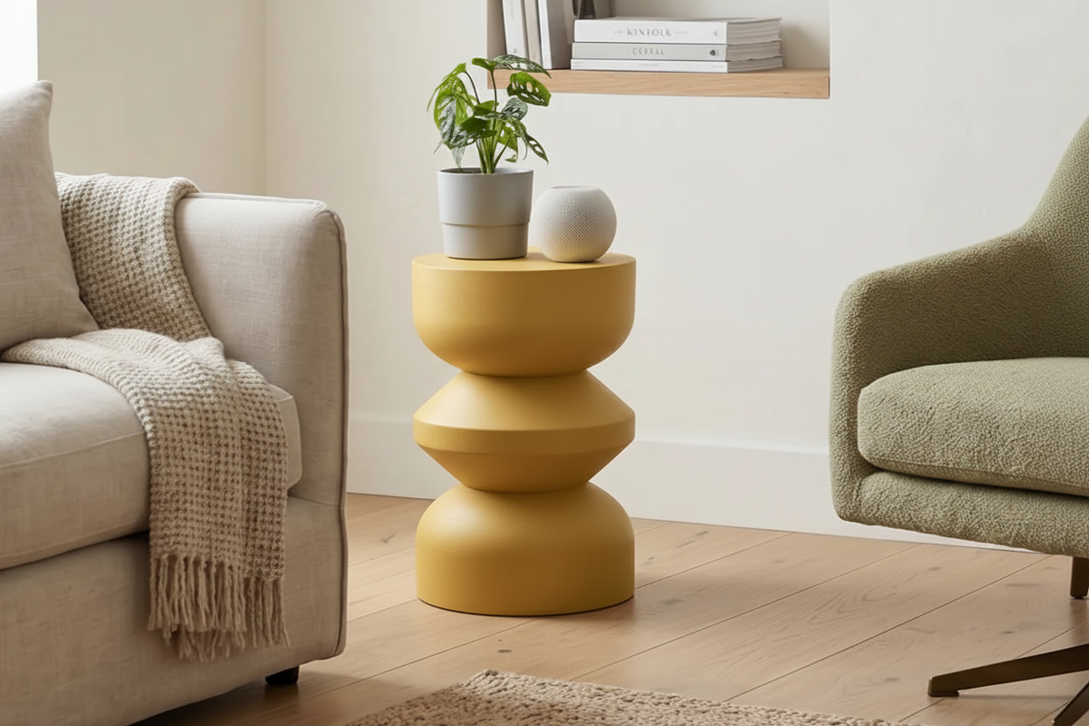 Modern Minimalist Yan Sehpa – Komodin ve Gece Sehpası