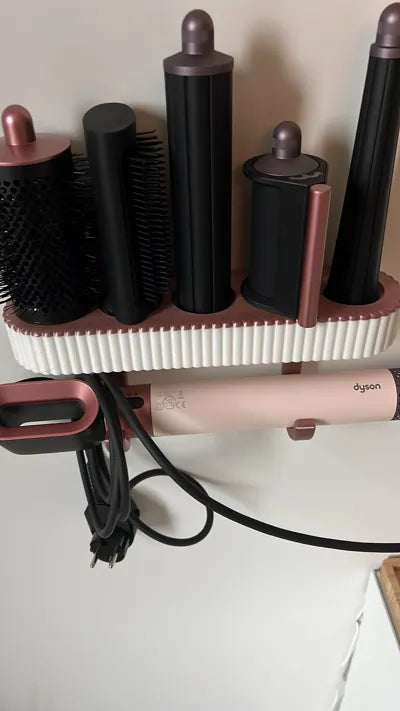 Dyson Uyumlu Saç Kurutma Makinesi ve Aksesuar Tutucu - Banyo Düzenleyici