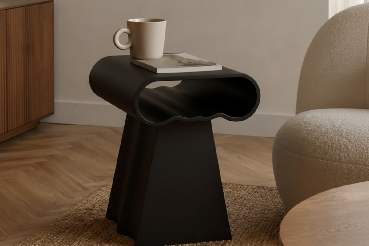 Minimalist Heykel Formunda Komodin