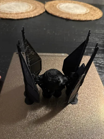 TIE Interceptor | Tek Parça 3D Baskı Koleksiyonluk Uzay Gemisi