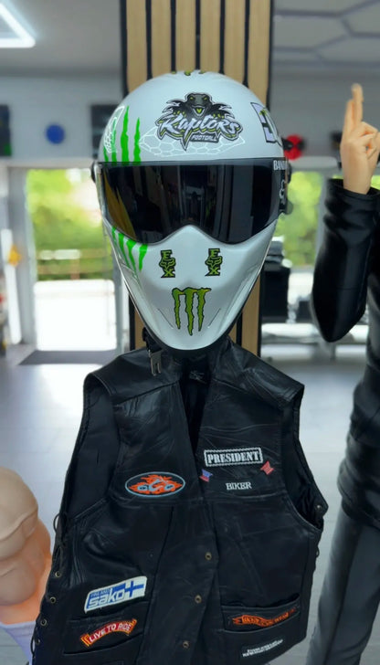 Motosiklet Kask Askılığı – Duvara Monte Kask ve Ekipman Tutucu