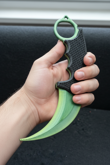 Karambit – Dekoratif 3D Baskı Koleksiyon ve Cosplay Modeli