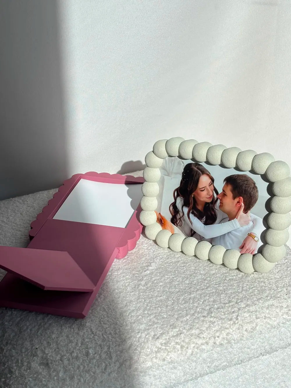 Bubble Frame 10×15 cm – Masaüstü ve Duvar Tipi Fotoğraf Çerçevesi