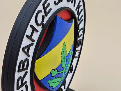 Fenerbahçe İstanbul Masaüstü Dekoru – 3D Baskı Taraftar Objesi