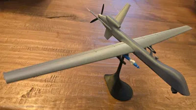MQ-9 Reaper İHA Maket Kiti | 3D Baskı Koleksiyon Modeli