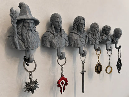 The Lord Of The Hooks – Dekoratif Duvar Askılıkları Seti